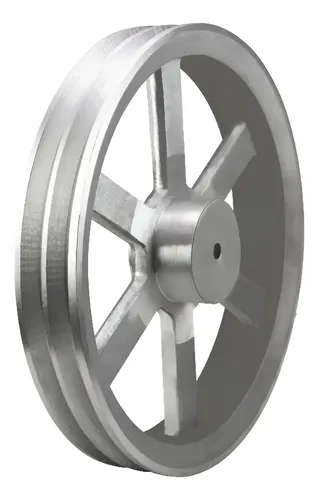 Polea Aluminio 4 Canales 14"
